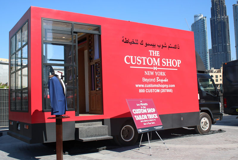 Mobile Brands Fashion pop ups activation.