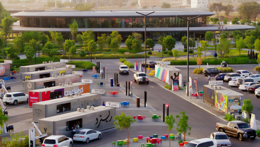 Arada master plan projects from The food trucks manufacturer in Dubai
